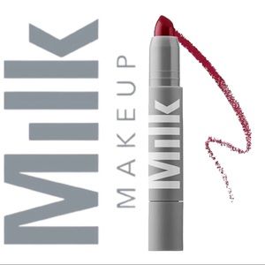 3/$30 Milk Makeup Lip Color Demi-Matte Deep Red New Whip Full Size